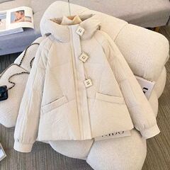 2025新款羽绒棉服女短款宽松连帽棉衣秋冬韩版小个子休闲棉袄外套