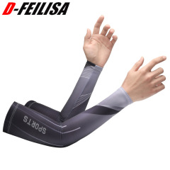 Summer Ice Sleeve for Men and Women, Thin Sun Protection UV Blocking Ice Silk Sleeve, Breathable Outdoor Cycling Driving Basketball Guard