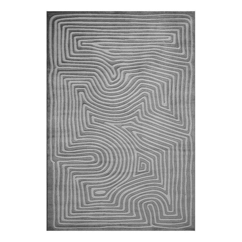 Fábrica de origen alfombra de sala de estar doméstica dormitorio antisucio fácil de cuidar sofá mesa de té alfombra de cama alfombra estudio piso redondo