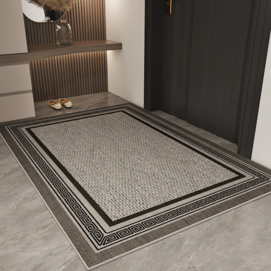 入戶門地墊家用輕奢高級感別墅大門口防滑腳墊子進門玄關耐髒地毯