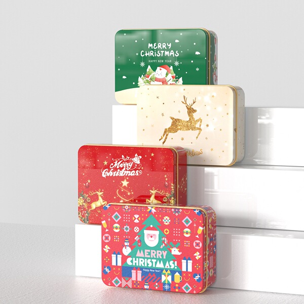 rectangular compact tin box