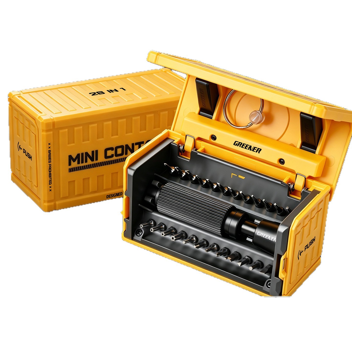 Conjunto de destornillador Greenwood combinado con herramientas de mantenimiento de teléfonos móviles multifuncionales, computadora portátil de limpieza de cenizas y destornillador de precisión