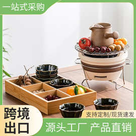 Barbecue, old-fashioned carbon stove, edge stove碳火炉打边炉