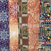 source factory new pattern 100D Chiffon prints Sun flower printing Fabric Daisy Women's wear Fabric