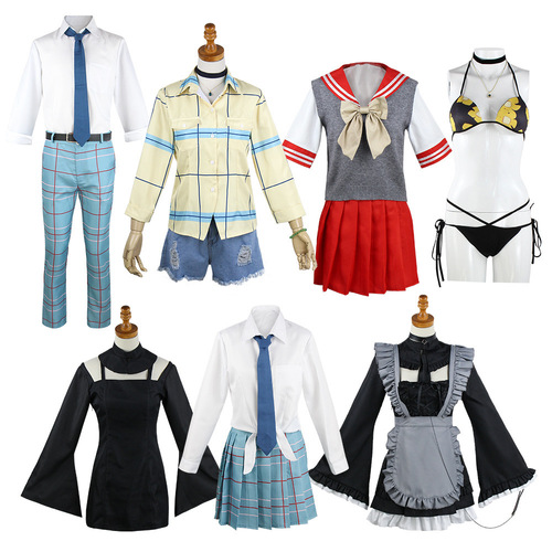 Kodama Himari Cosplay JK Uniform Dress-up Doll Falls in Love with Five New Vegetables Cosplay Character Role Play