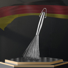 304 stainless steel pot brush household wire cleaning brush kitchen does not hurt pot brush pots and bowls dirt removal artifact wire brush