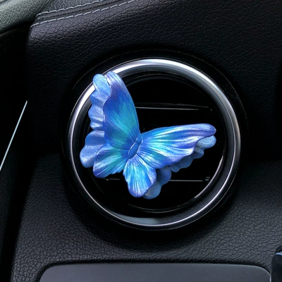 car interior decoration, Car Perfume Aromatherapy - starry-blue-butterfly-large