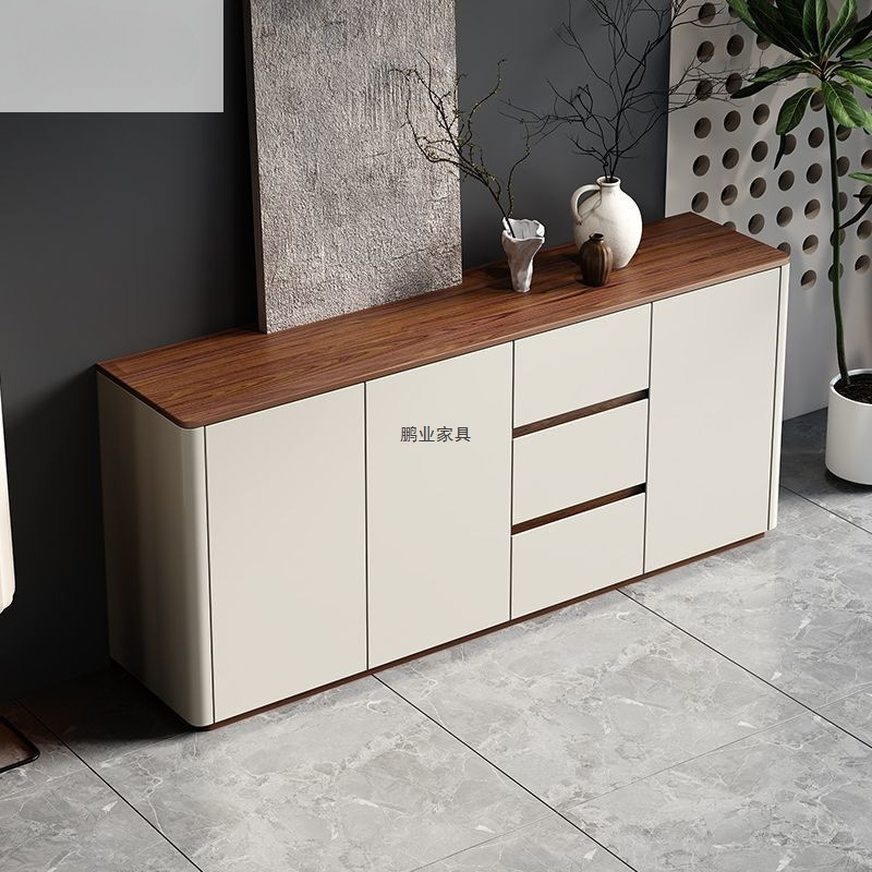 新款餐边柜简约现代家用储物柜高级感客厅靠墙一体边柜收纳置物柜