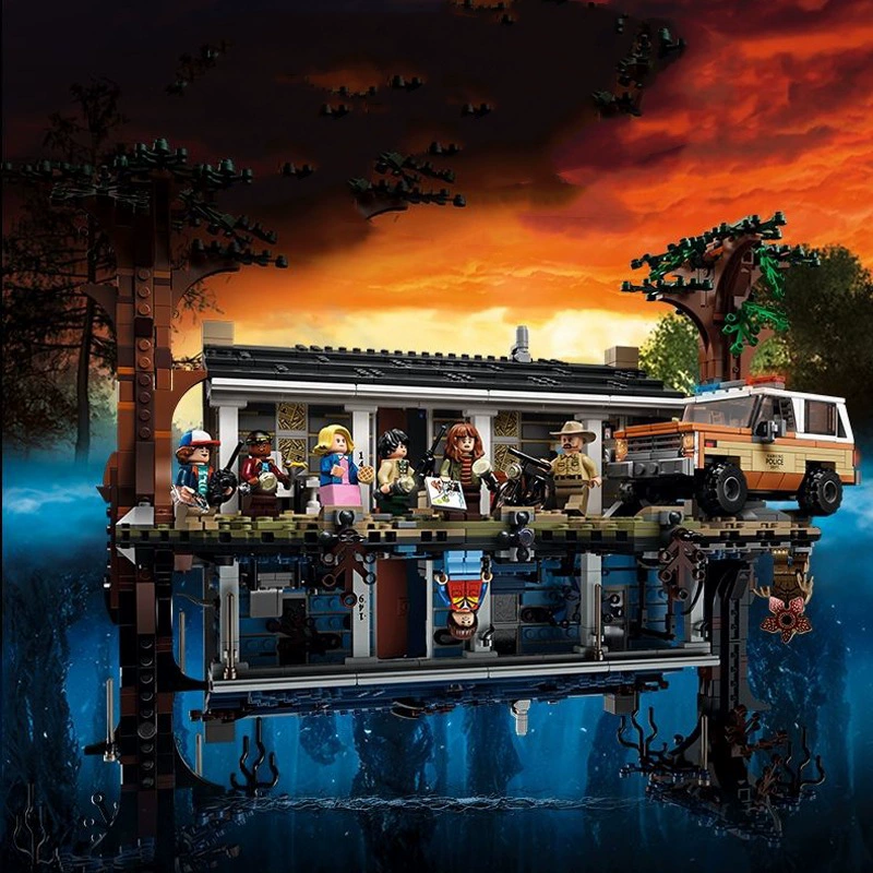 Building Block Set C1538 — Stranger Things Upside Down, 2,287 pcs ABS, 44×9×32 cm