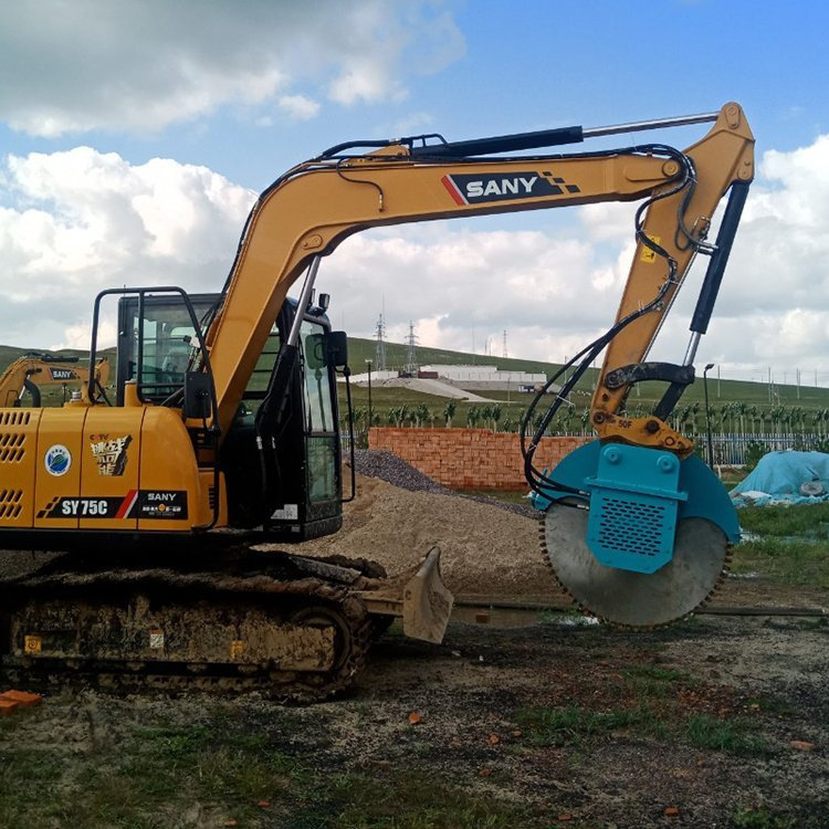 成德 挖机切桩机 圆盘锯  液压岩石锯