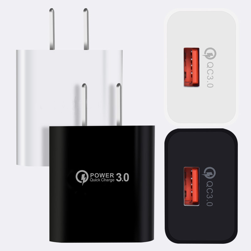 5V3A携帯電話充電器ヨーロッパ規格美規安全18/20w急速充電QC3.0充電ヘッドアダプタ卸売り|undefined