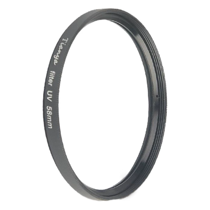 Tianya высокой четкости Высокопрозрачный обычный УФ-фильтр Микро-зеркальная фотокамера Защитное зеркало для объектива не покрыто 30-95 мм