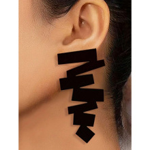 H 14190 Punk geometric retro earrings ��˼��θ��Ŷ���
