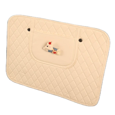 Chair back anti-kick pad — Seat Back Anti-Kick Pad Car