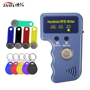 Tm Card Reader and Writer Rw1990 Handle Card Duplicator Access Control Card Reader 5200 T5577 Id Can Copy Card