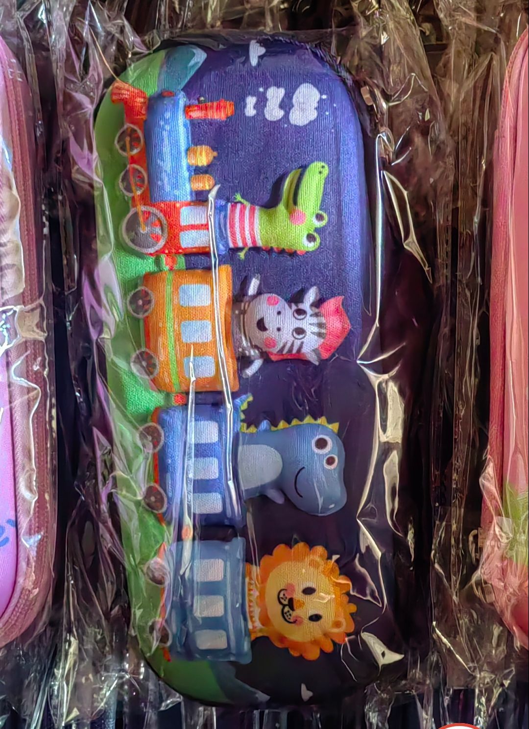 Comercio exterior al por mayor caja de papelería 3DEVA superficie de tela tridimensional caja de lápiz niña patrón de dibujos animados niño estudiante de escuela primaria caja de lápices