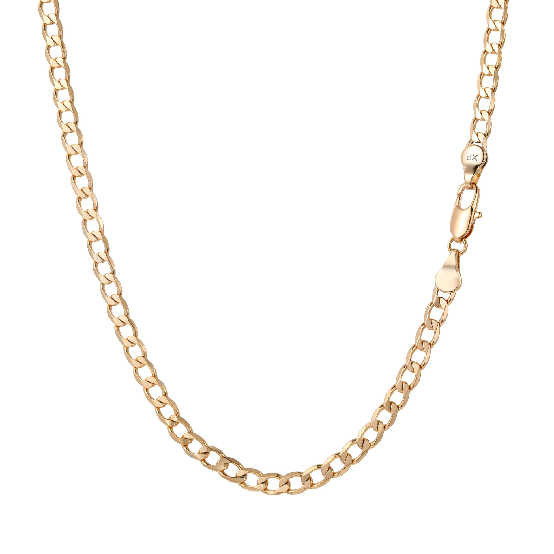 Xuping joyería galvanizado de aleación de cobre transfronterizo estilo europeo y americano simple clásico cadena collar al por mayor