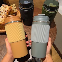 クロスボーダー新型304ステンレス保温カップ男女コーヒーカップ高颜値携帯カップシンプルカップカスタマイズ