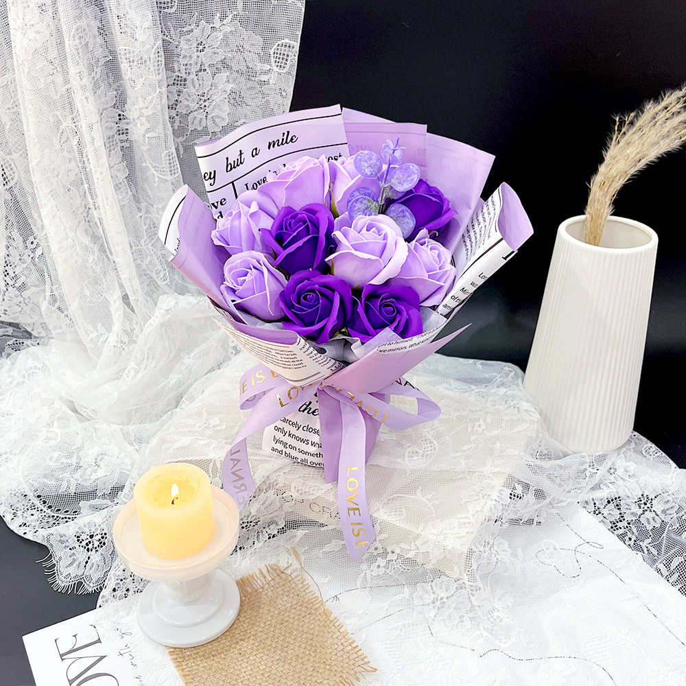 10 글자 부채꼴 - 히아신스 퍼플