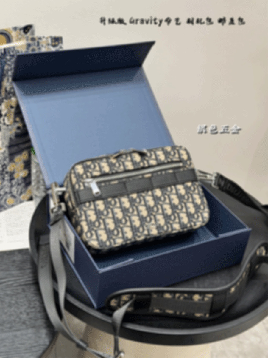 白米布シルバー金具 22×15cm / ギフトボックス包装