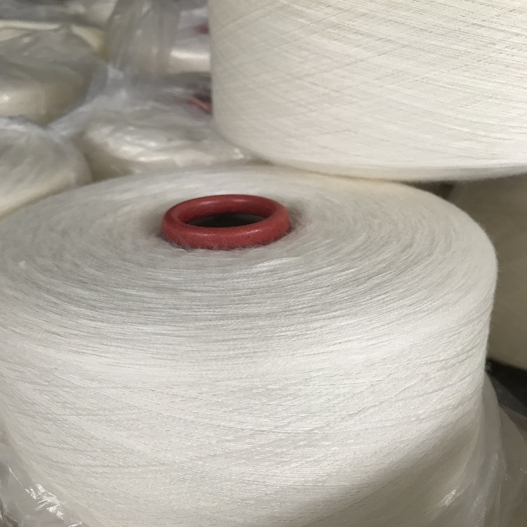 32NM/2澳毛机织纱100%纯羊毛纱线 全毛纱 羊毛纱 48nm/2 本白