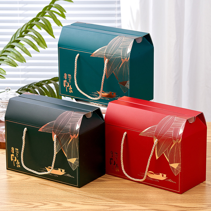 High-end Handbag Gift Box for the 2024 Dragon Boat Festival, Empty Box, Creative Luxury Gift Bag