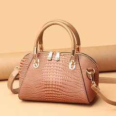 2023包包女大容量單肩包時尚簡約手提媽媽包軟面潮流洋氣手提女包