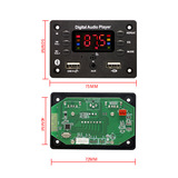 Bluetooth Car Load Board Board Radio Module Big Color Score Blug Bard Board Audio Accessories Mp3 Decoding Poard