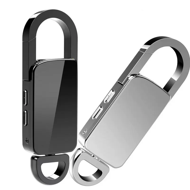 跨境专业高清降噪钥匙扣录音笔随身便携式 商务会议大内存录音器