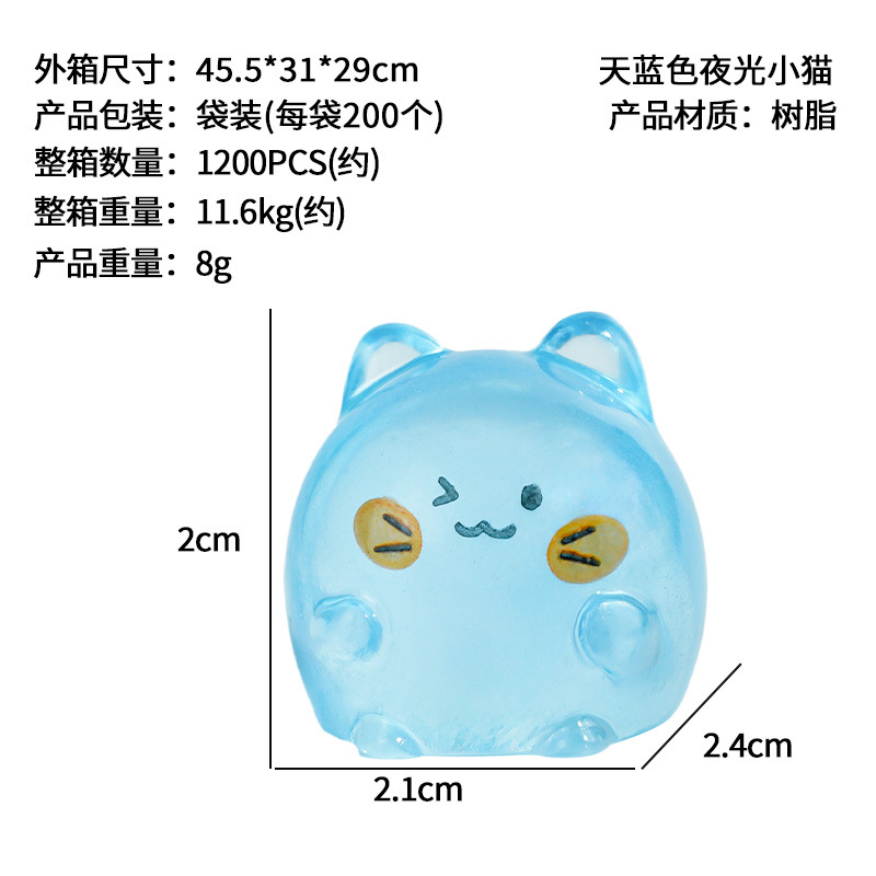 Adornos de gatitos lindos, nuevas decoraciones de jardinería de micropaisaje de resina, accesorios de joyería de gatitos de color de bricolaje, distribución