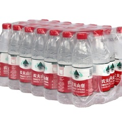 农夫山泉饮用天然弱碱水550ml*12*24瓶 家庭量贩装整箱批特价包邮