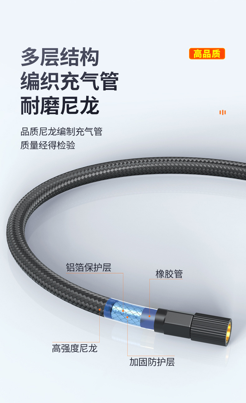 Car Wireless Air Pump Portable Car Electric Air Pump Car Tire Inflator Mini Air Pump