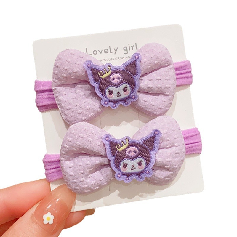 Cordón de cabello para niños niñas lindas cordón de cabello para bebés de alta elasticidad no lesionar banda de cabello para niñas adornamientos de cabello image 6