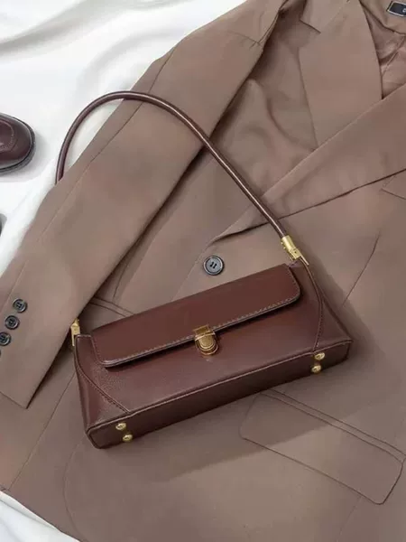 Niche Design High-End Baguette Bag 2025 Spring New Trendy Versatile Armpit Bag Retro Shoulder Bag for Women