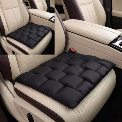 Universal seat cover, suitable for all seasons, filled with - bubble-seat-cushions-premium-black-pair-4343