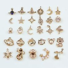 С�³����Ʒ14k����΢��ʯ���� ��������ѩ��diy����朒��