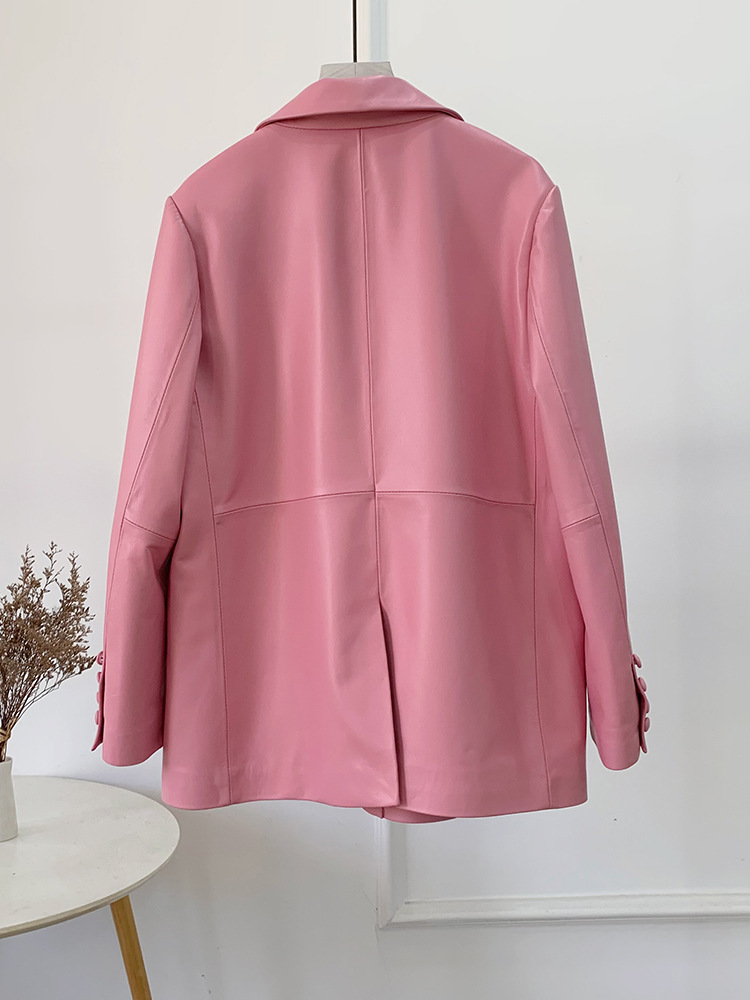 D1677 5370K ÁO DA NỮ HAITDCL VEST MÙA XUÂN THU ĐÔNG THỜI TRANG NỮ DA BÒ G06 SẢN PHẨM MỚI