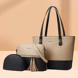 2025年新款子母包单肩斜跨手提女包 工厂代发跨境批发大容量