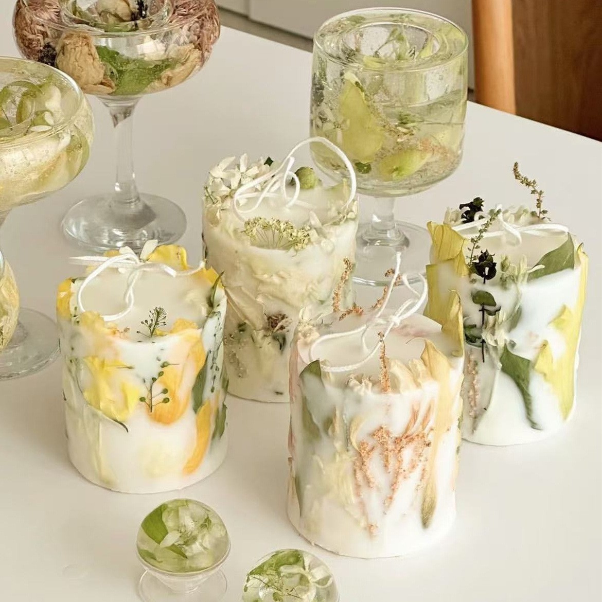 Asia transfronteriza flores secas de flores eternas rosas de incienso caja de regalo de cumpleaños regalo de mano de boda aroma del dormitorio