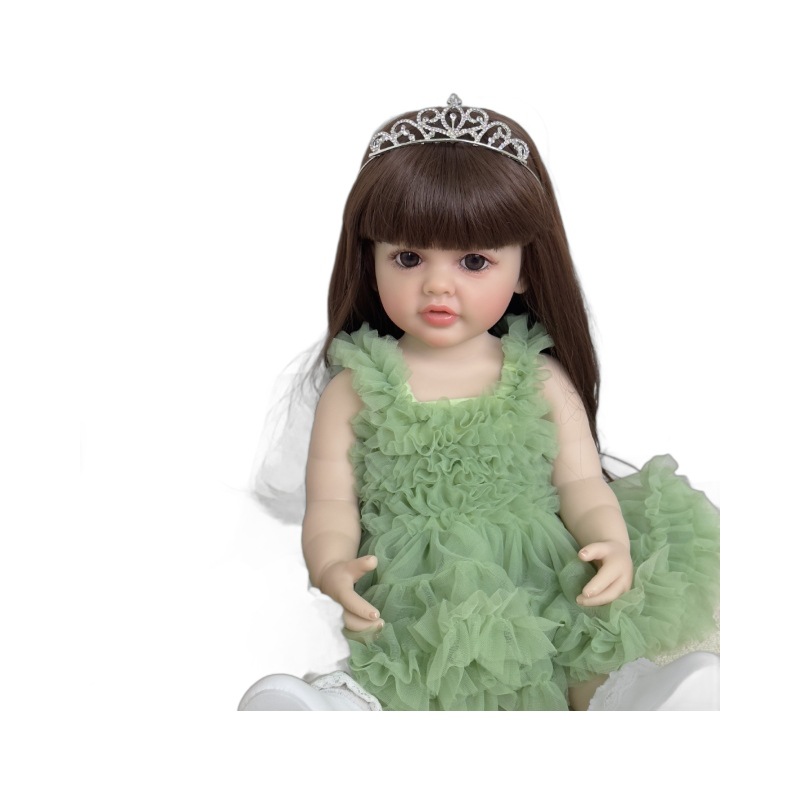 NPK 55cm pegamento completo simulación muñeca reborn Betty transfronteriza e-commerce suministro entrega de una sola pieza