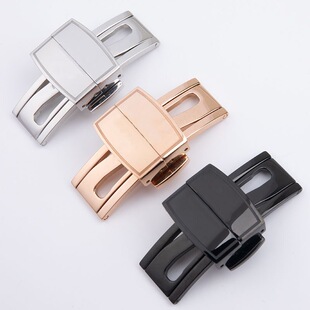 Suitable for Baida Pp Grenade Buckle 5067 5068 5164 5167 Butterfly Buckle Foldableing Buckle Silicone Rubber Buckle