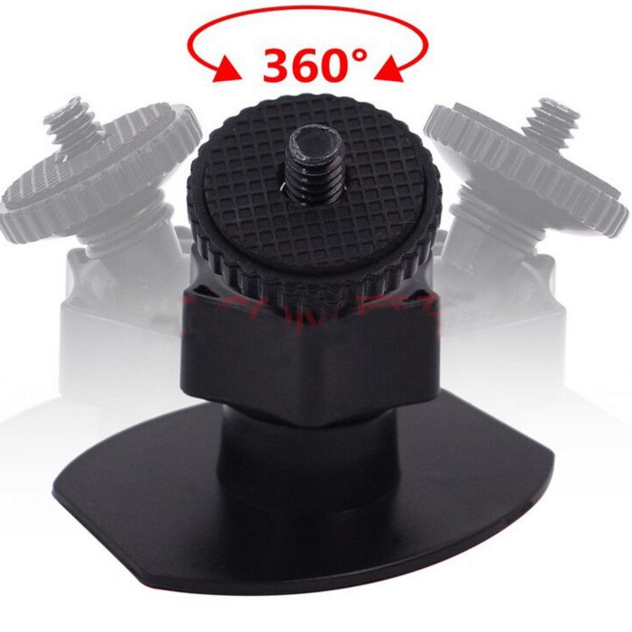 クロスボーダー通用インチ1/4ねじ頭ナビゲーションデジタルカメラ車載ミニスタンドドライブレコーダースタンド