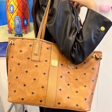 MC家子母包印花大容量单肩腋下托特包时尚百搭手提购物袋女包通勤