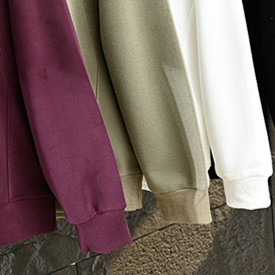 Embroidered Men's Round Neck Casual Sweatshirt 79776