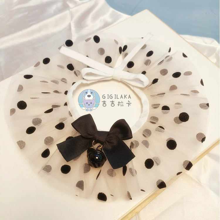 Трансграничный питомец полотенце слюны кошка собака нагрудник волна кружевной ошейник Маппет Мальтийская фотосессия