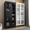 Storage cabinet Iron art Bookcase to ground children household modern Simplicity Locker Wall Lockers Storage bookshelf