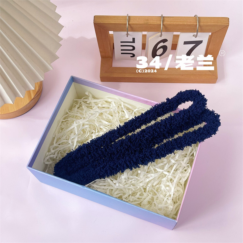 15mm扭扭棒小狗手工diy材料毛绒线毛条网红玩偶超密绒羊毛扭扭棒