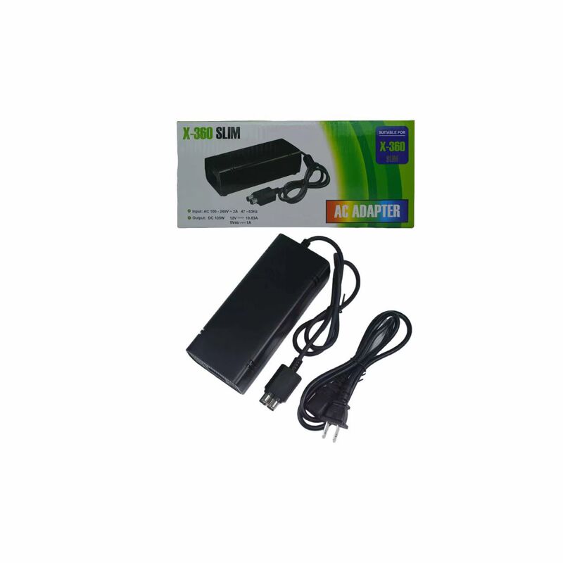 Cross-Border Spot 360Slim Power Adapter Xbox360Slim Charger Xbox360 Special Power Supply