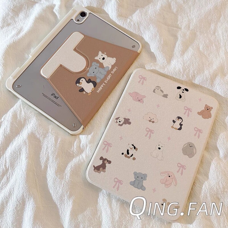 iPad Protective Case New Ipadpro Protective Case 2024 Apple Air6 Tablet Bag 10 Tenth Generation with Pen Slot I