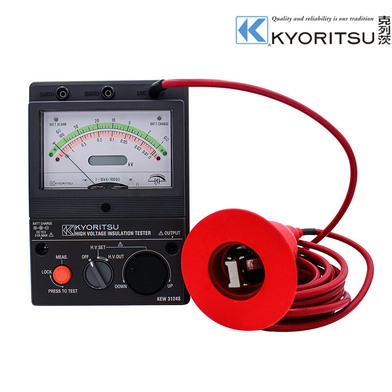 日本克列茨/共立KYORITSU 3124S 绝缘电阻测试仪 电阻计测试